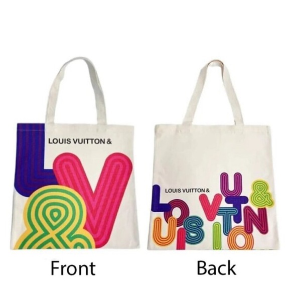 🆕 Louis Vuitton Unisex Shenzhen Exhibition Canvas Tote - Picture 3 of 5